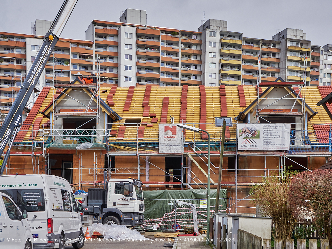 12.04.2023 - Baustelle Ottweiler Straße in Neuperlach